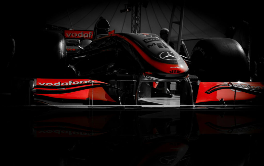 Revel in the Thunder: Captivating F1 Racing Car on Track - HD Wallpaper