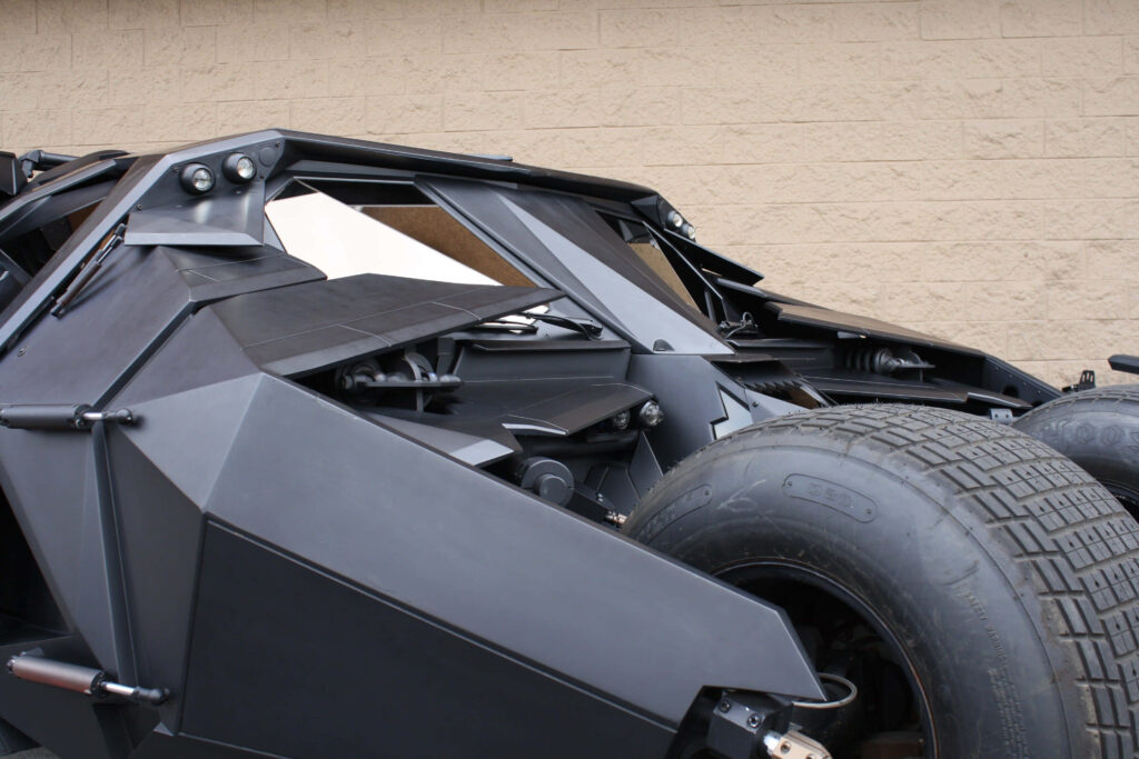 Legendary Style and Power: Experience the Iconic Batmobile in Ultra HD 4K Wallpaper