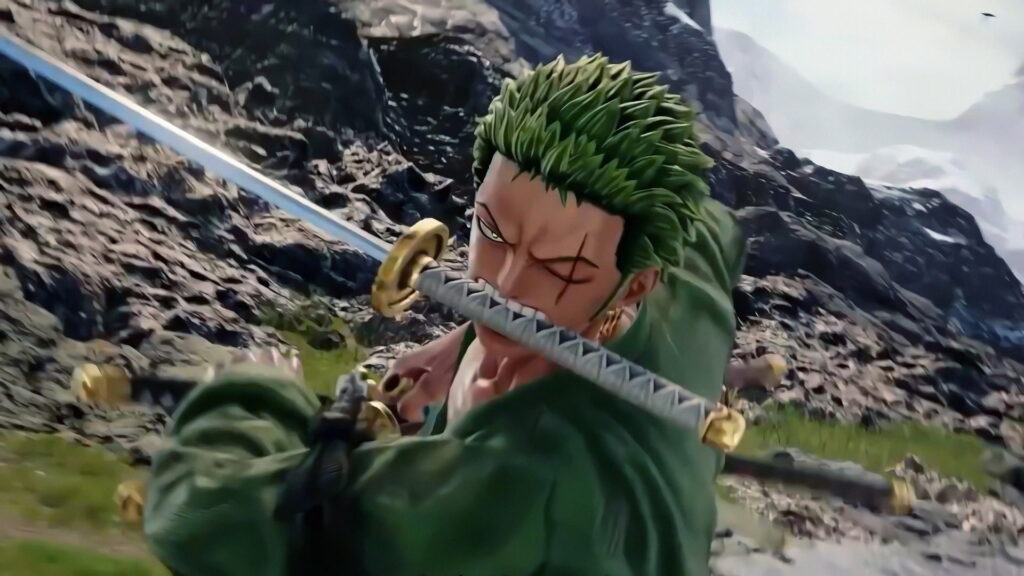 Legendary Swordsman Unleashes Power in Jump Force's HD Wallpaper
