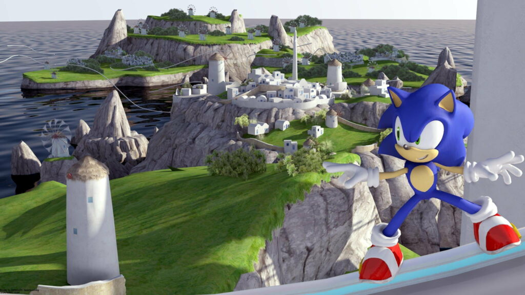 Unleashed Sonic: HD Wallpaper Showcasing the Iconic Hedgehog