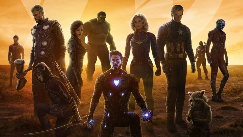 Marvel's Heroes Unite: HD Wallpaper of Avengers Endgame 2019 - The Ultimate Battle for Earth