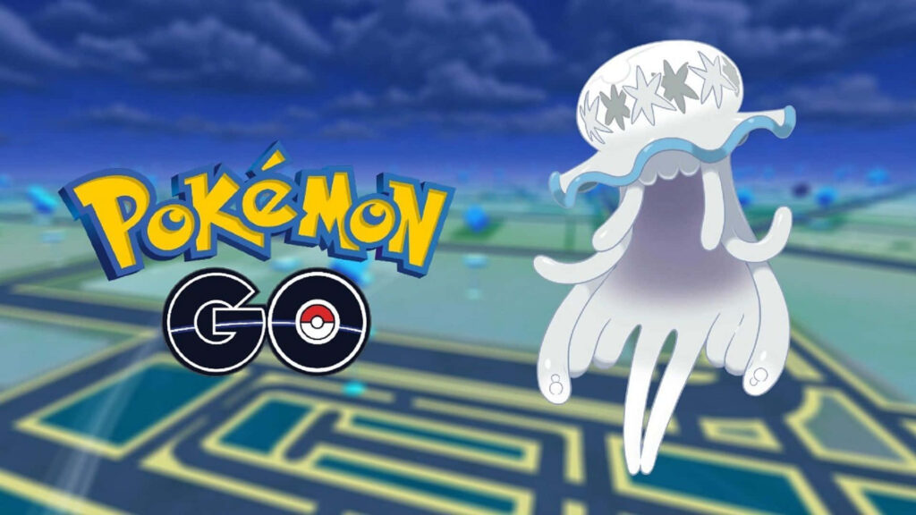 Ultra Beast Nihilego Wallpaper: Vibrant Pokémon Go Design