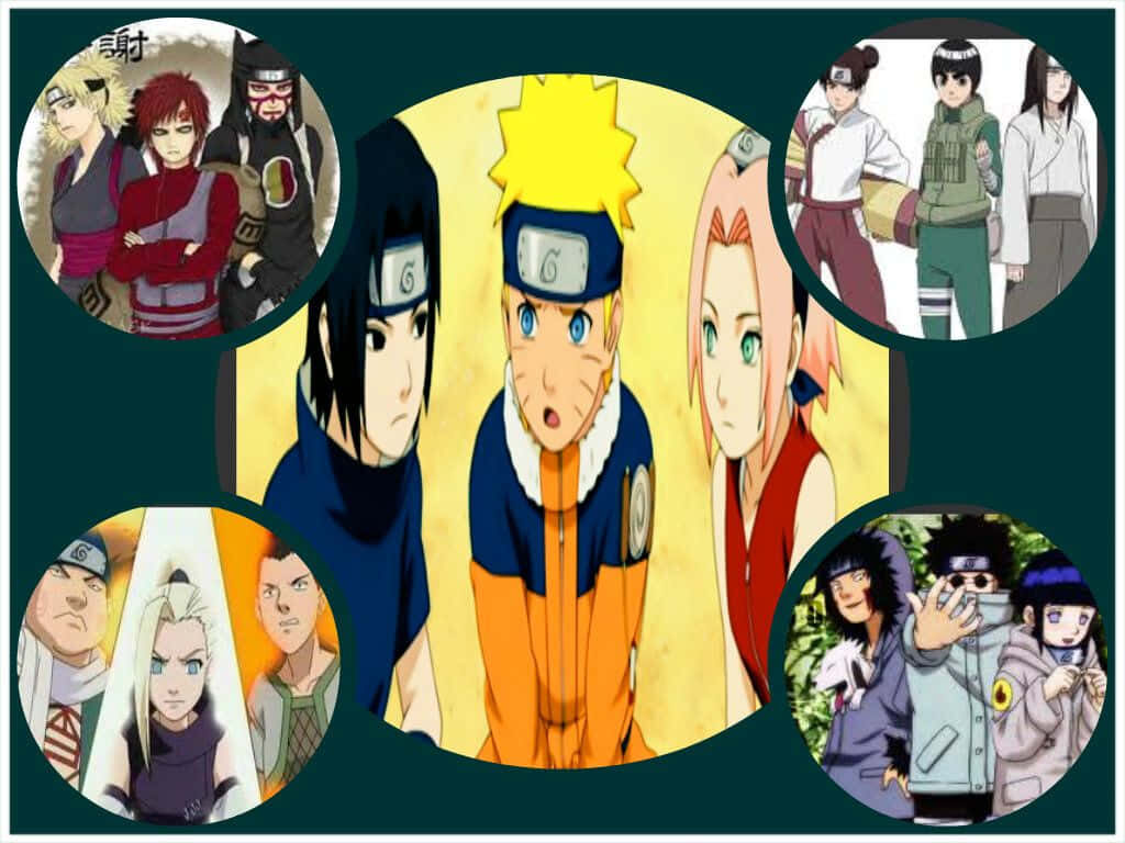 Unity in Strength: The Legendary Team 7 - Naruto Chronicles Wall Art Wallpaper