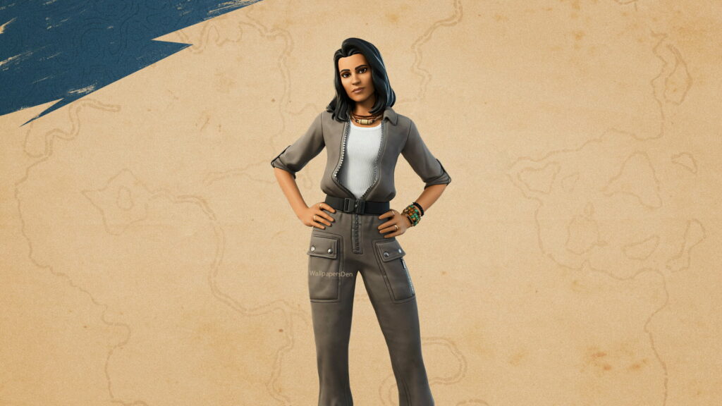 Unleashing the Epic Adventure: Uncharted Coolness Transforms into Fortnite's HD Wallpaper Background Photo