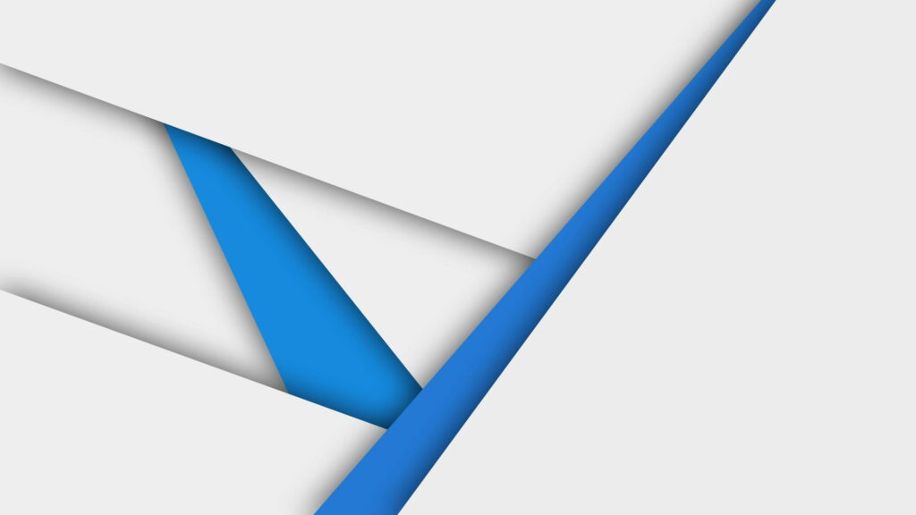 Whimsical Fusion of Blue and White: Mesmerizing QHD Abstract Wallpaper
