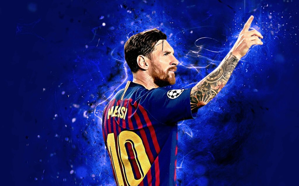 Lionel Messi: Revered by Fans - Empowering Tribute Image for Messi 2020 Wallpaper