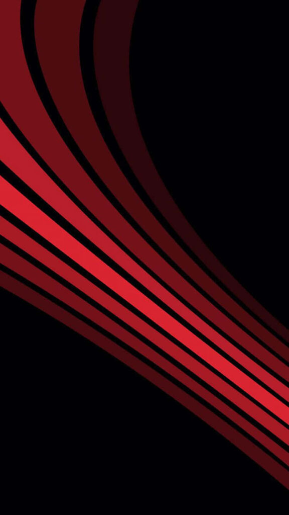 Radiant Fusion: A Contemporary Abstract Background of Vibrant Red and Bold Black Tones Wallpaper