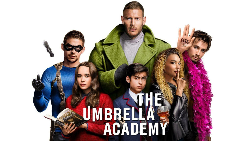 United Together Wallpaper - The Umbrella Academy Characters Unite