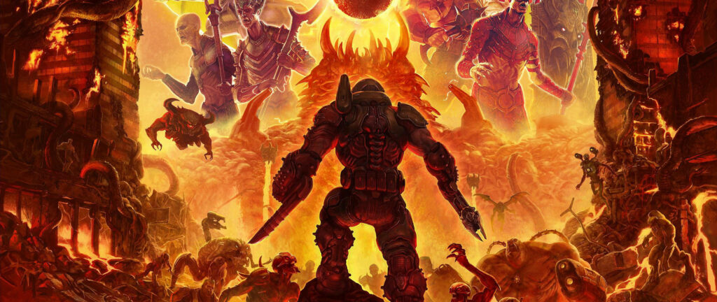 Unleash Your Inner Warrior: DOOM Eternal Wallpaper
