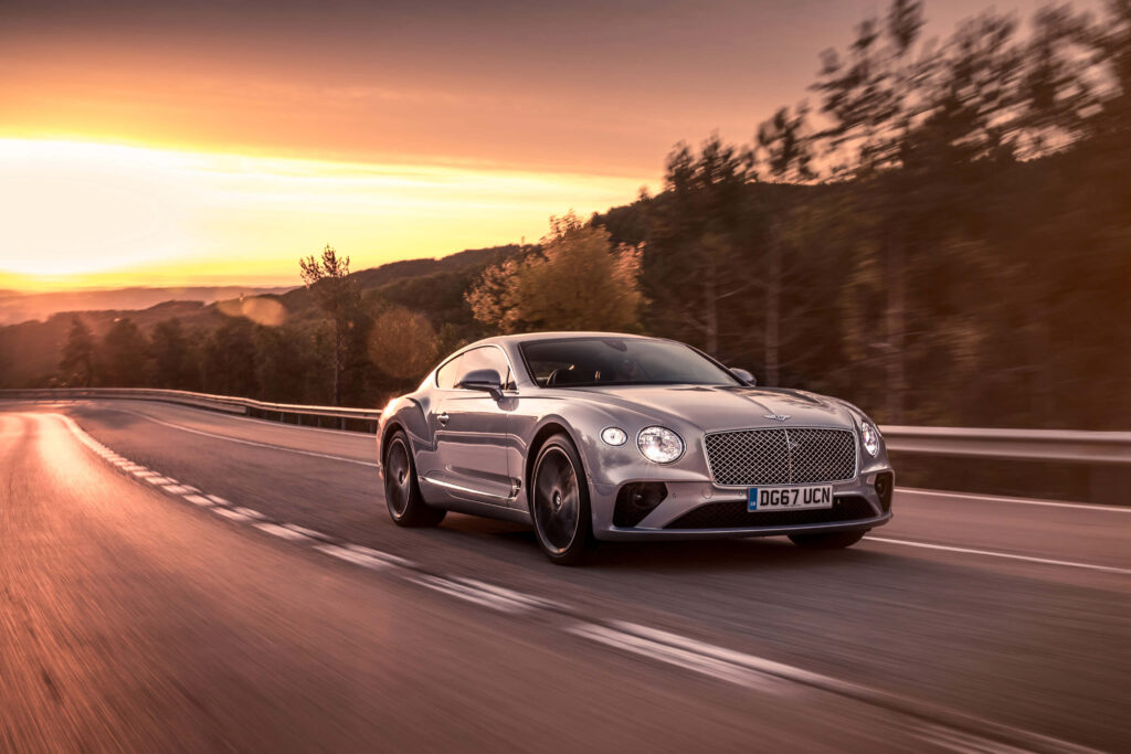 Thrilling Journey with the Exquisite Bentley Sport Wallpaper