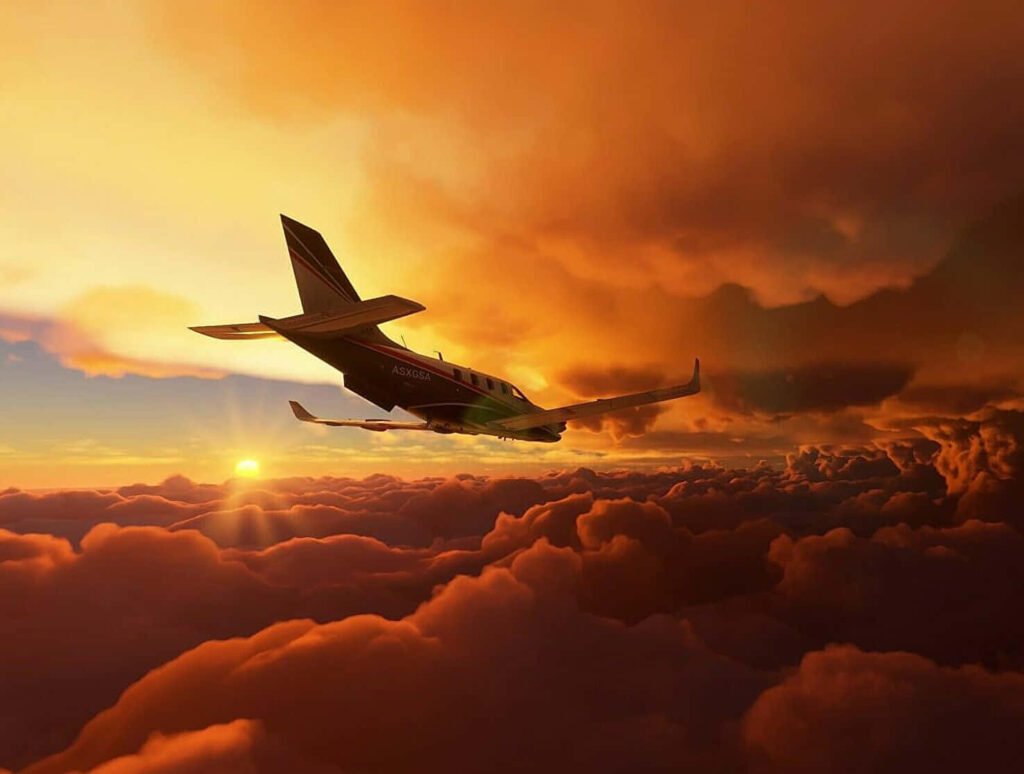 Microsoft Flight Simulator: Embark on Epic Journeys from Self-Created Airborne Hubs, Immersed in Breathtaking Global Landscapes Wallpaper
