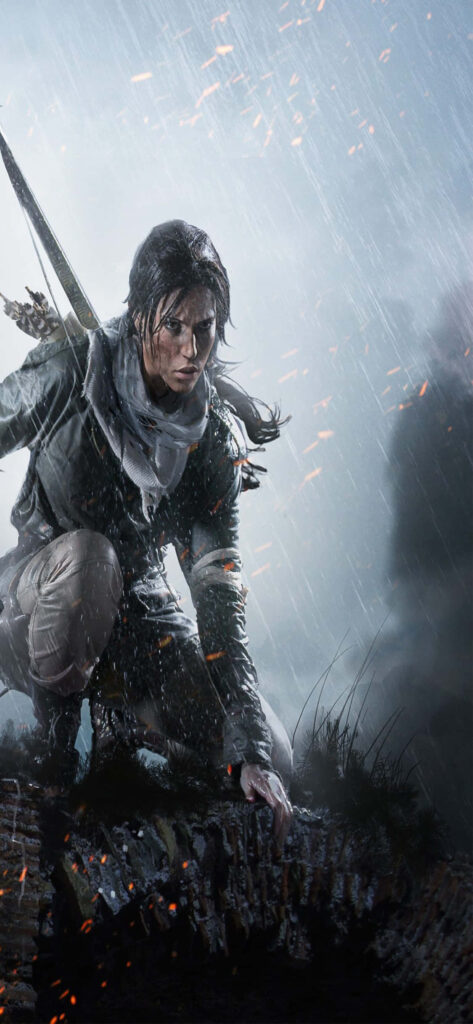 Unleash the Adventurer Within: Embrace the Enigmatic World of Lara Croft in 'Rise of the Tomb Raider' Wallpaper