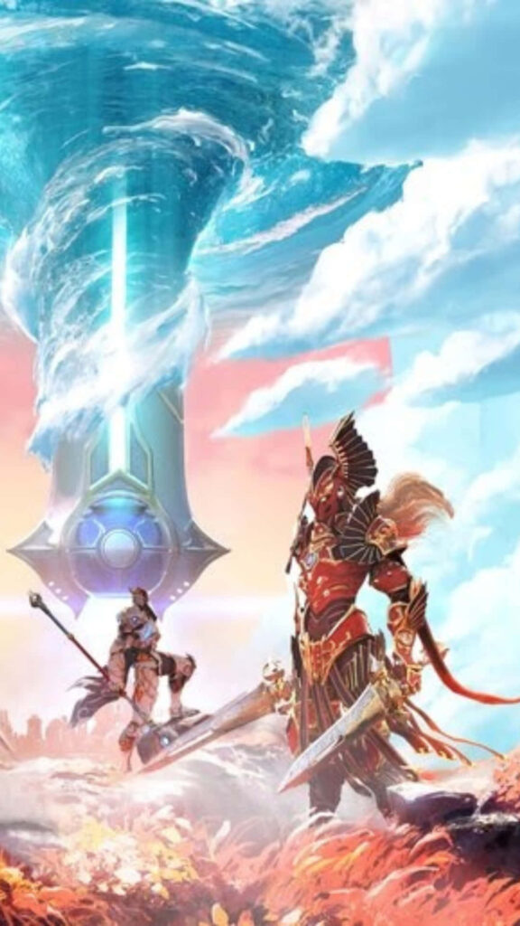 Epic Adventure: Unleash Your Inner Warrior in Godfall Wallpaper