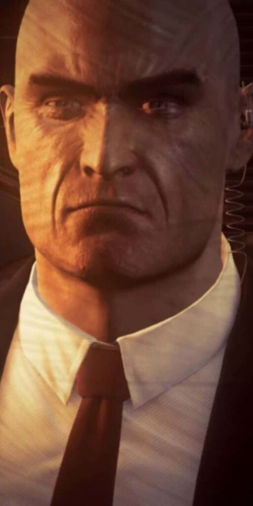 Hitman Absolution: Agent Closeup Background Wallpaper