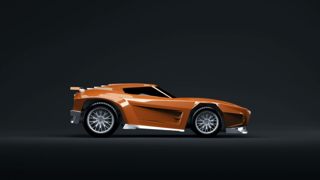 Unleash Unstoppable Power - Master Rocket League's Ultimate Sports Car Upgrade! Wallpaper