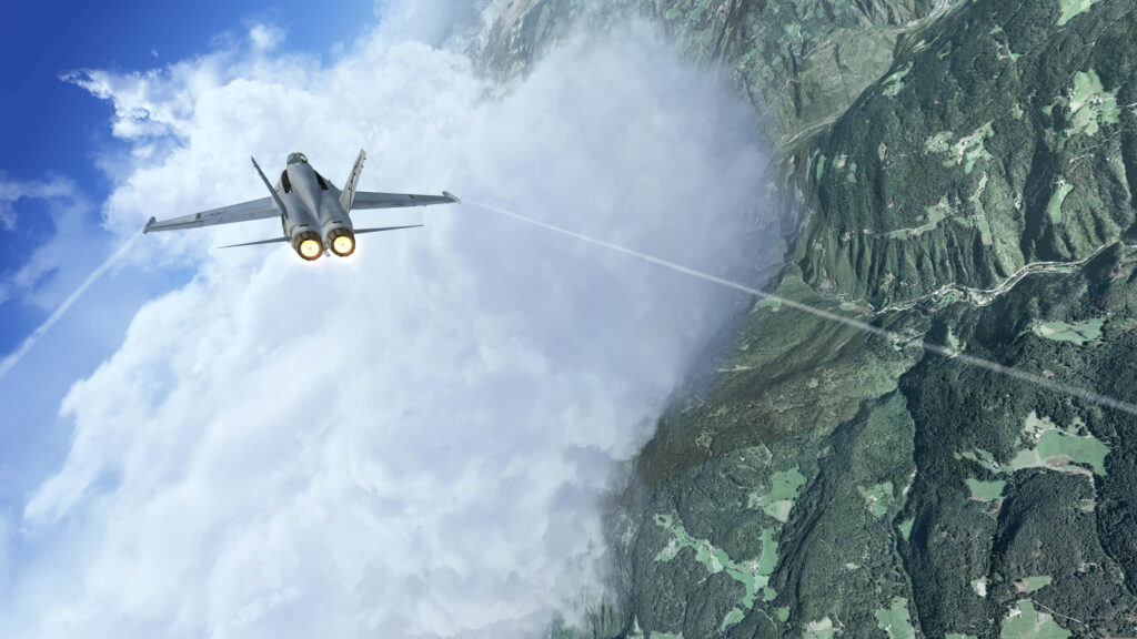 Striking Aerial Adventure with Microsoft Flight Simulator's Revamped Version Wallpaper