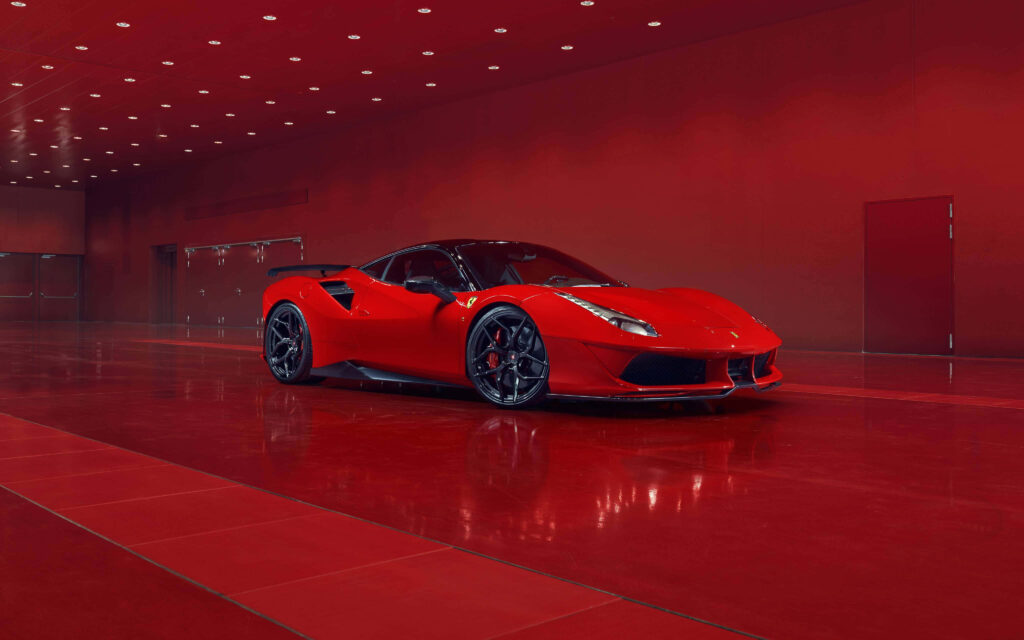 4K Ferrari: Unleash Your Inner Racer with this Powerful, Glossy Beauty Wallpaper