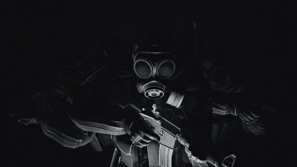 Counter-Strike Global Offensive: Embark on an Epic Journey with the Elite Dark SAS Operative - Get Lost in the High-Octane Action with this Stunning 4K Wallpaper!