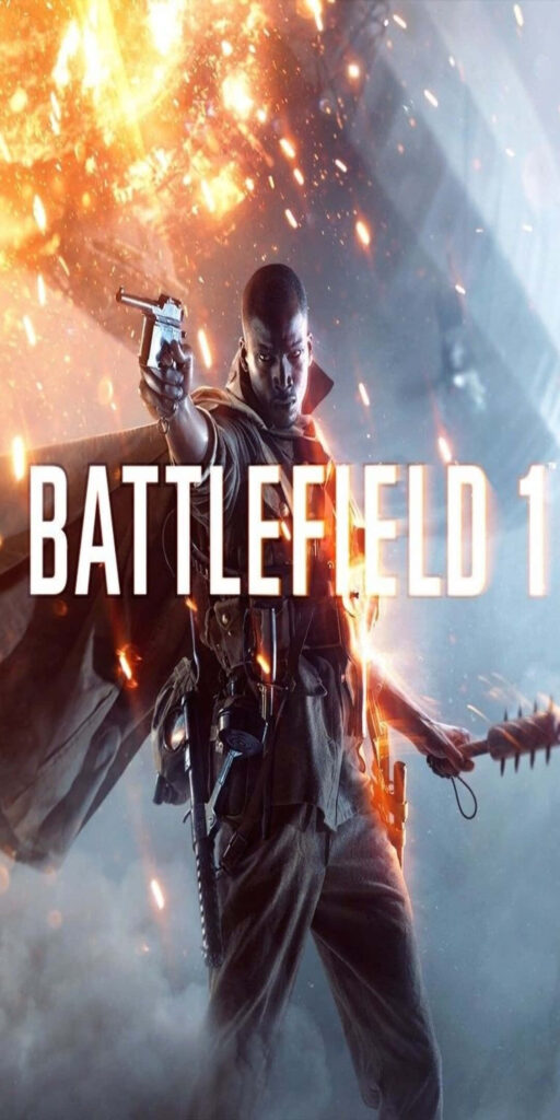 Battlefield 1 Soldier Action Scene - Explosive Wallpaper Reflecting WWI Setting