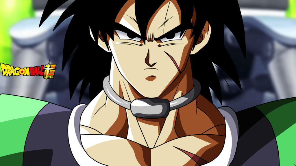 The Wrath of Broly: Witness the Unleashed Might of the Legendary Warrior in this 5k Retina Ultra HD Wallpaper