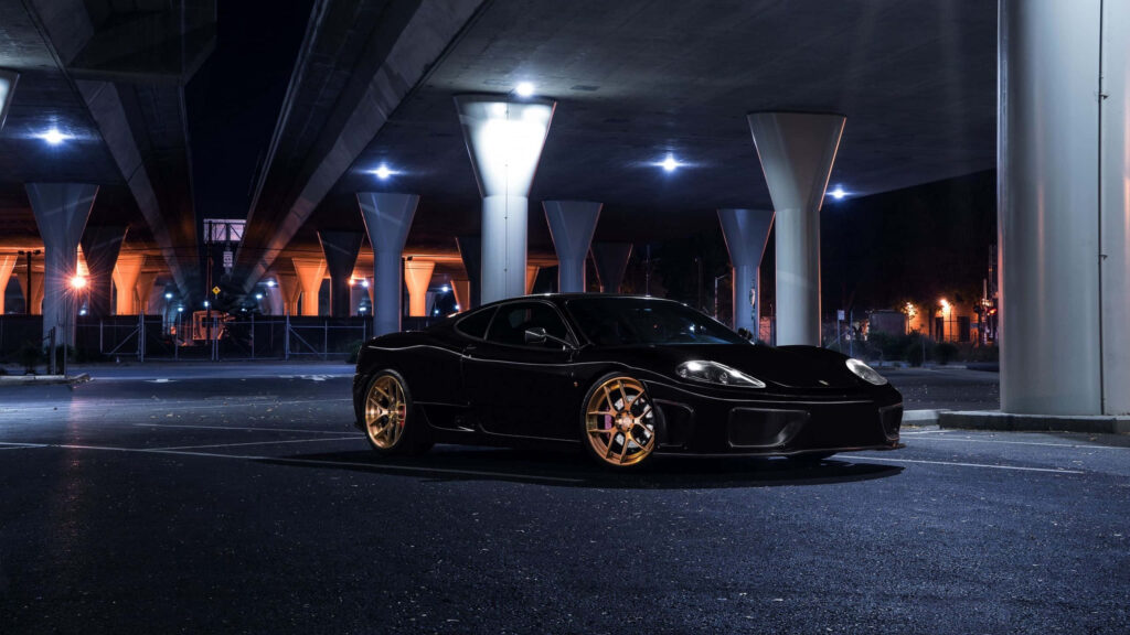 Capturing the Timeless Elegance and Thrilling Performance of the Legendary Ferrari 360 Modena, Roaming Free on the Open Road Wallpaper