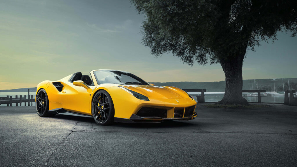 Unleash the Power: Experience the Thrilling 4K Ferrari and its Unmatched Blend of Elegance, Relaxation, and Speed! Wallpaper