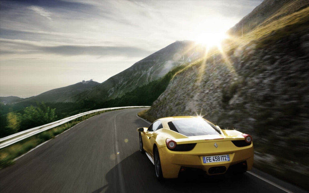 Unleash the Thrills: Embark on a High-Octane Journey in the Lap of Luxury Wallpaper