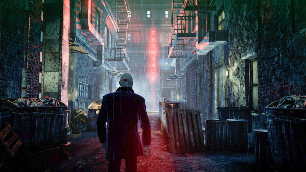 Silent Shadows: Traverse the Deadly Path of Agent 47 in Hitman Absolution Wallpaper