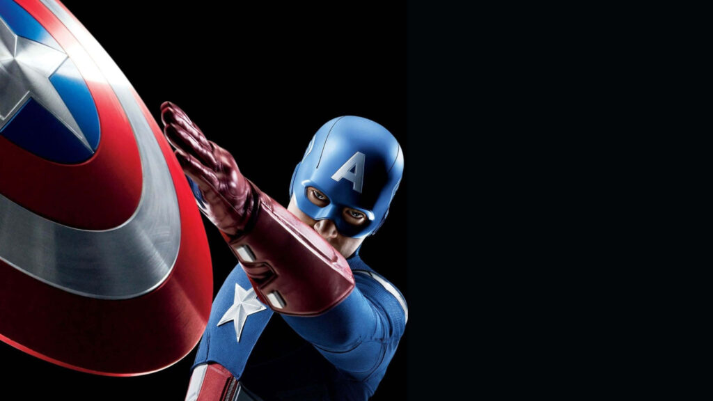 Captain America: Resolute Sentinel Defends the Marvel Universe in Impressive 4K Wallpaper