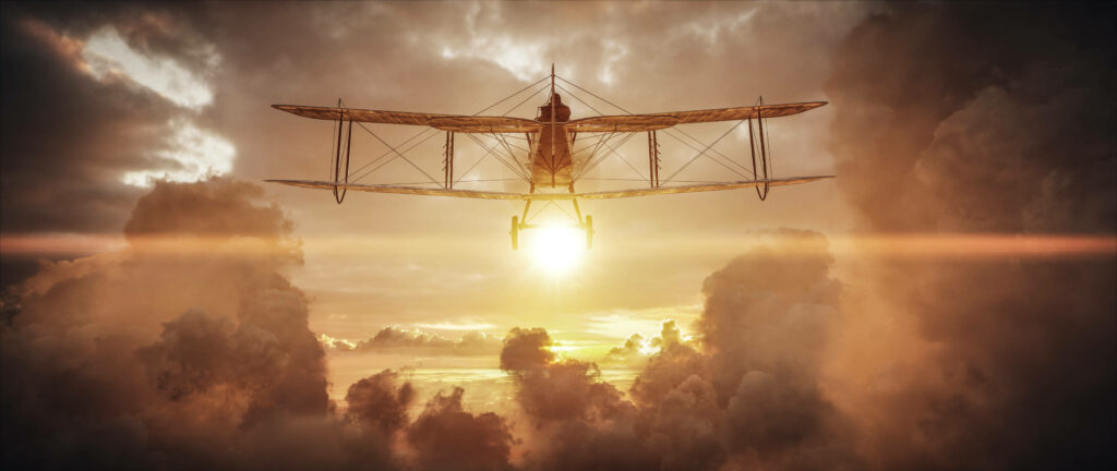 Intense Clash on the Battlefield: Tank and Fighter Plane Lock in a Deadly Duel - Battlefield 1 HD Background Image Wallpaper