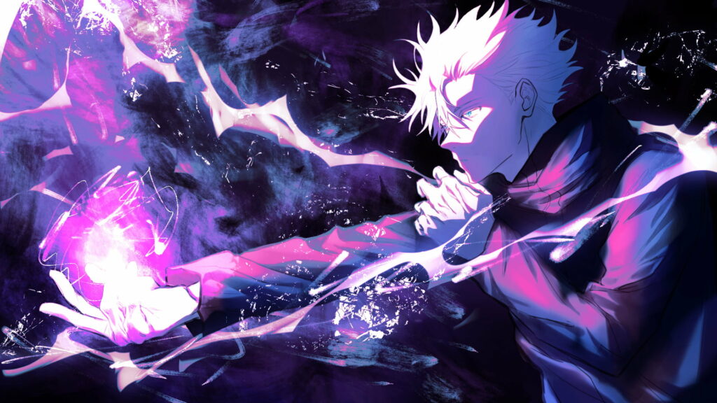 Unleashing Unprecedented Power: Satoru Gojo in Jujutsu Kaisen - Captivating HD Wallpaper