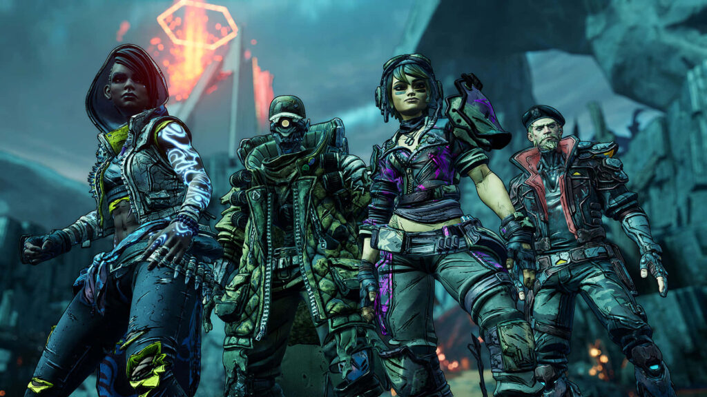 Immersive Borderlands Sequel: Unleash Epic Chaos in HD! Wallpaper