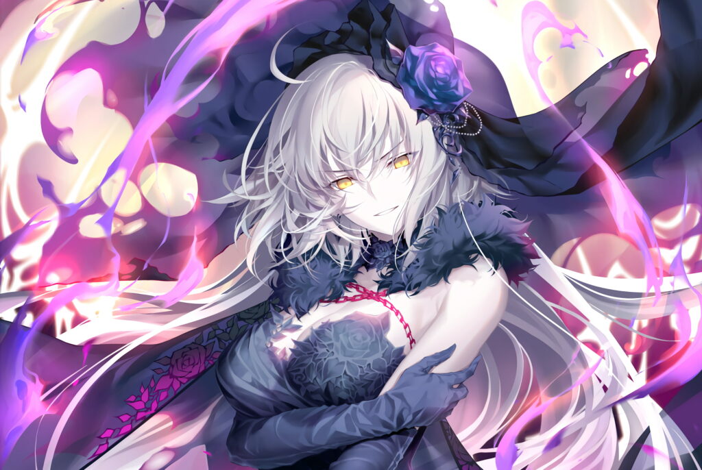 Jeanne Alter Wallpaper: Mysterious, Enigmatic Avenger in Gothic attire