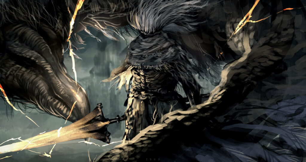 The Majestic Nameless King Ruling the 4K Abyss of Dark Souls III's Realm Wallpaper