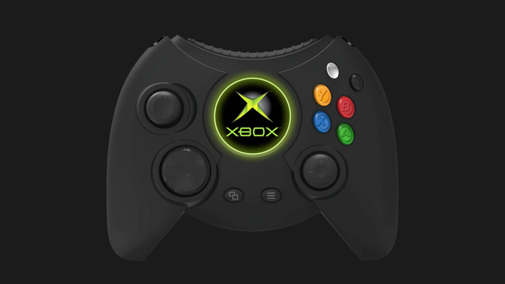 Xbox Controller on a Dark Minimal Background Wallpaper