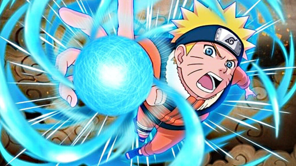 Naruto's Rasengan: Unleashing His Elemental Power Wallpaper