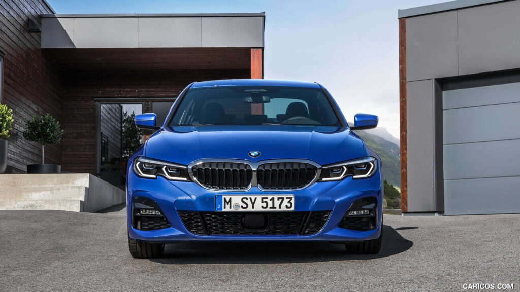 Blue Beauty: Unveiling the Supreme Power and Speed of the BMW M Series Car Wallpaper