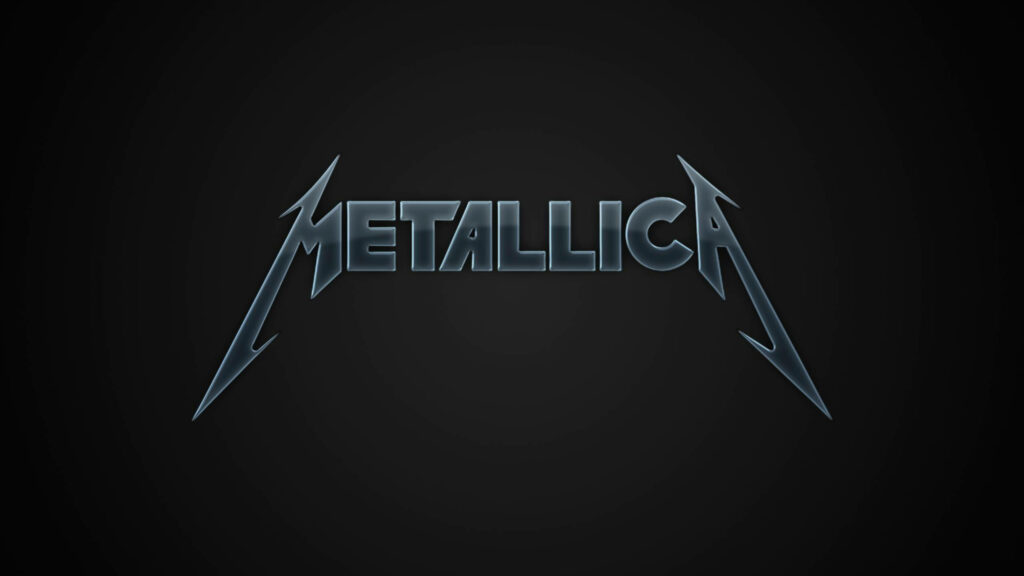 Metallica's Iconic Logo: A Legendary Heavy Metal Emblem Resonating with 80s Power Wallpaper