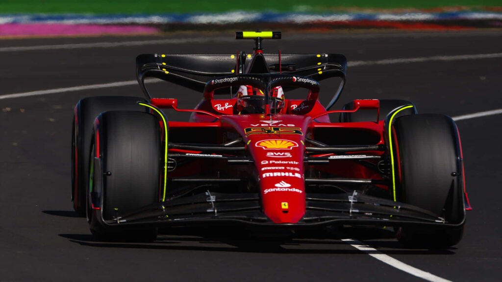 Ferrari F1: Unleashing the Thrill of High-Performance Track Testing! Wallpaper