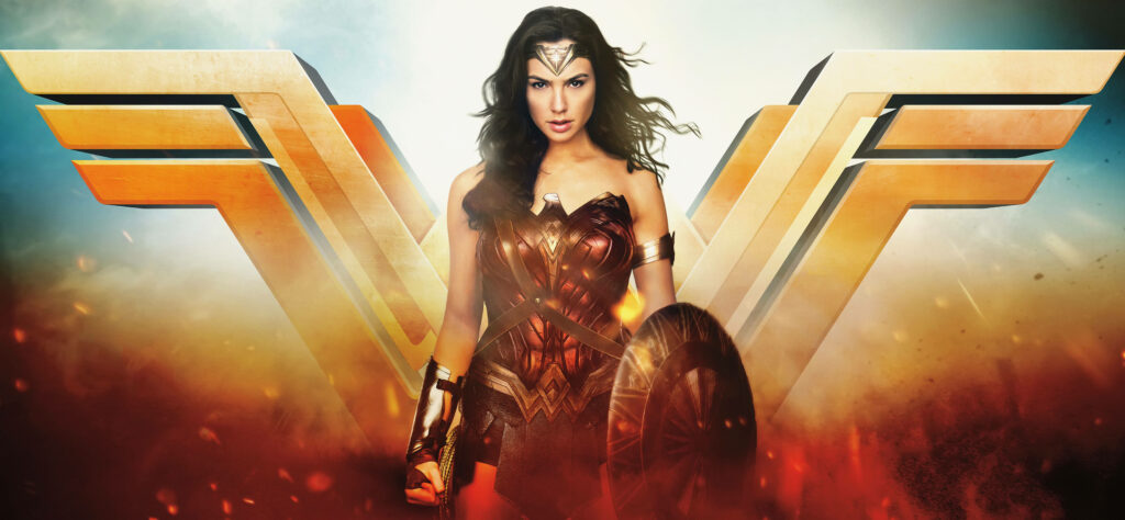 Amazon's Fierce and Unbreakable Warrior Princess Wallpaper