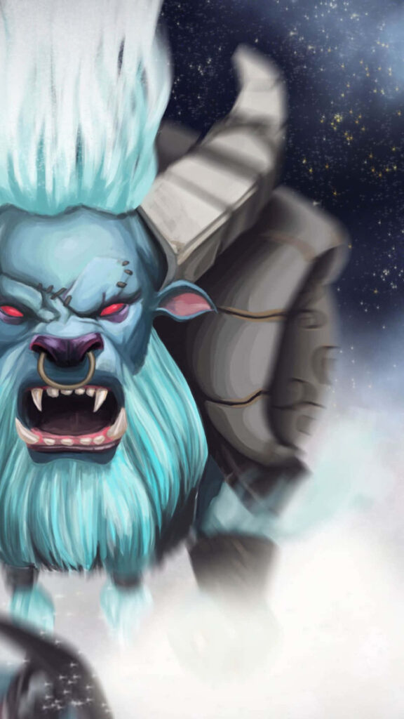 Android Bliss: Spirit Breaker in this Captivating Dota 2 Wallpaper