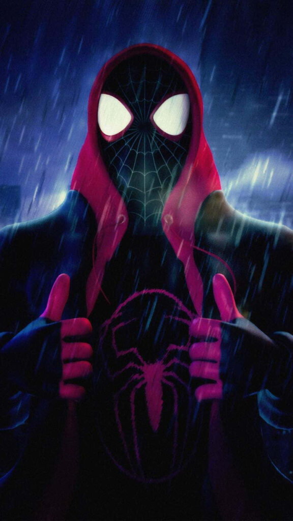 Miles Morales ignites the spark within, guiding us towards our boundless potential Wallpaper