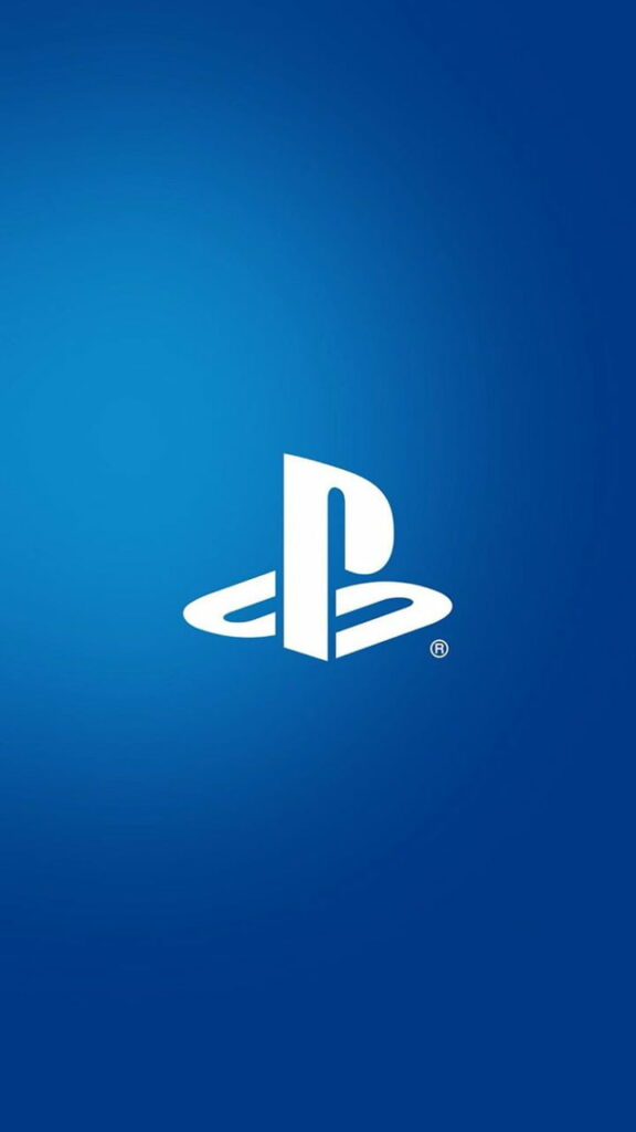 Sony's PlayStation Logo Transforming Your Phone into a High-Definition Wallpaper Background