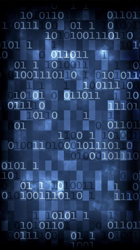 Unleashing the Digital Matrix: A Vibrant iPhone Programming Mosaic Wallpaper