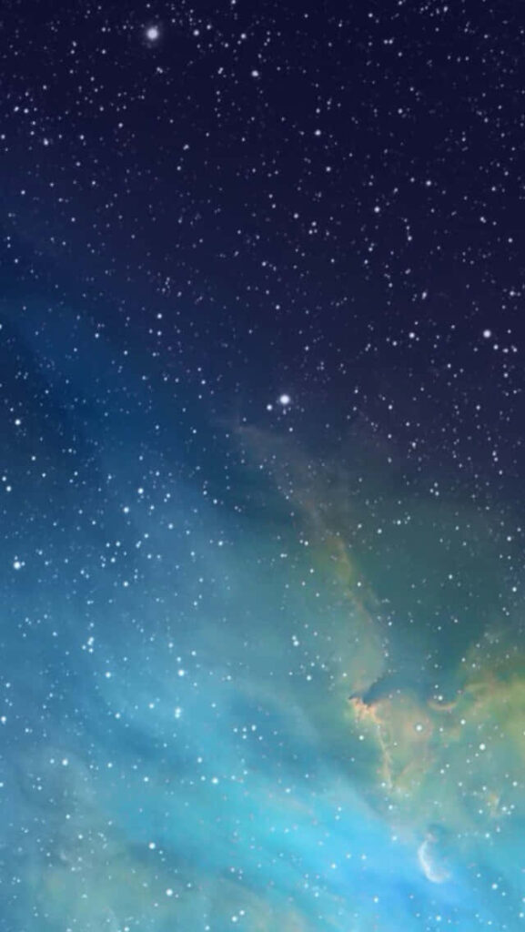 Blue Gradient Starry Sky Background Wallpaper