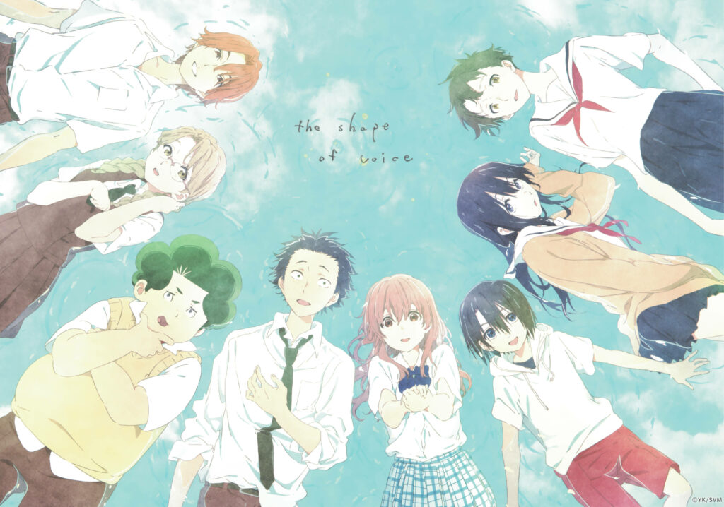 Unspoken Connections: The Powerful Friendship in A Silent Voice Wallpaper