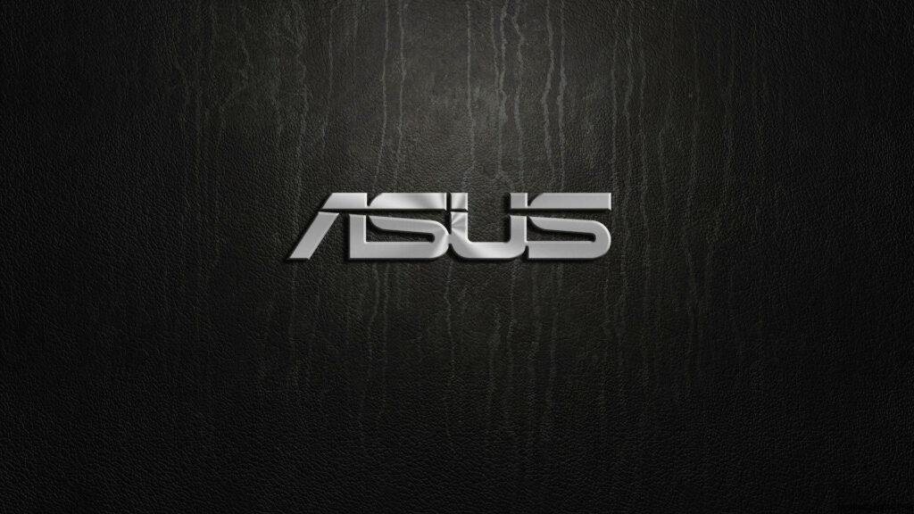 ASUS Logo on Modern Dark Textured Wallpaper - Photo Displaying Sleek Design