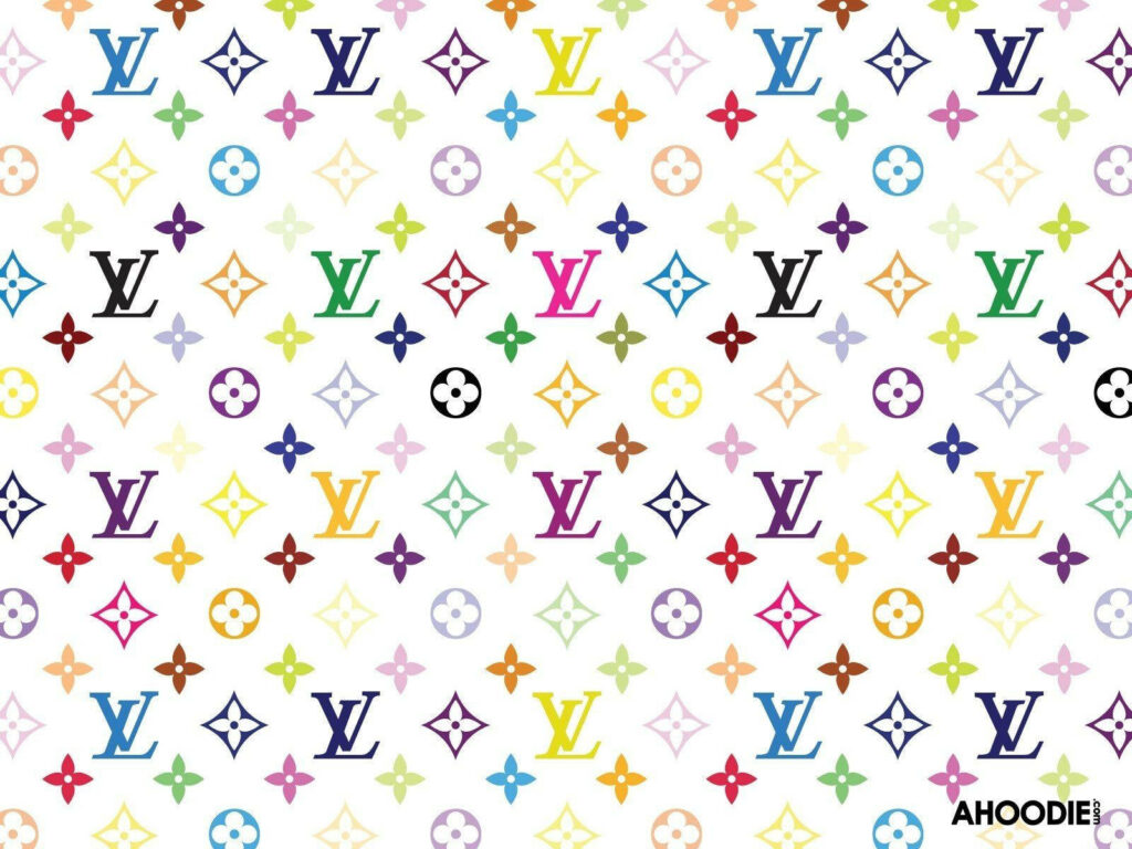 Upgrade Your Arm Candy Game with Louis Vuitton's Timeless Multicolored Design Wallpaper