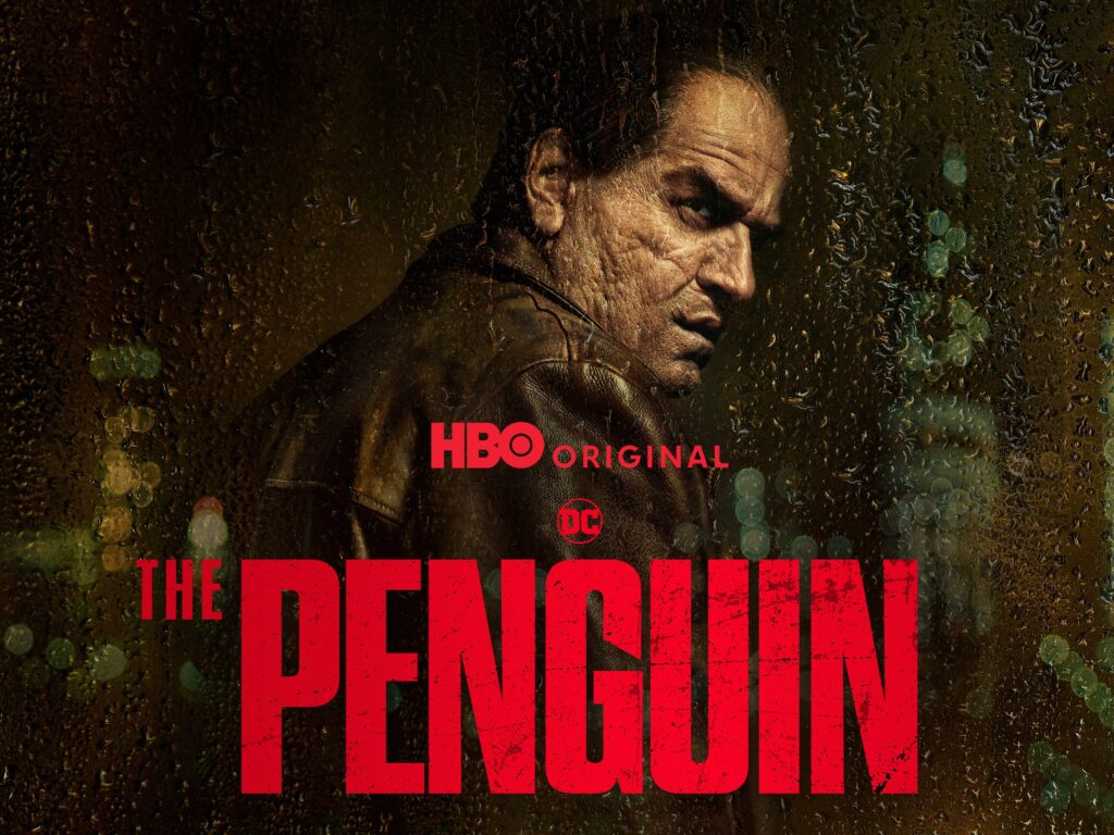 Intense Urban Scene from HBO's The Penguin Featuring Colin Farrell Wallpaper