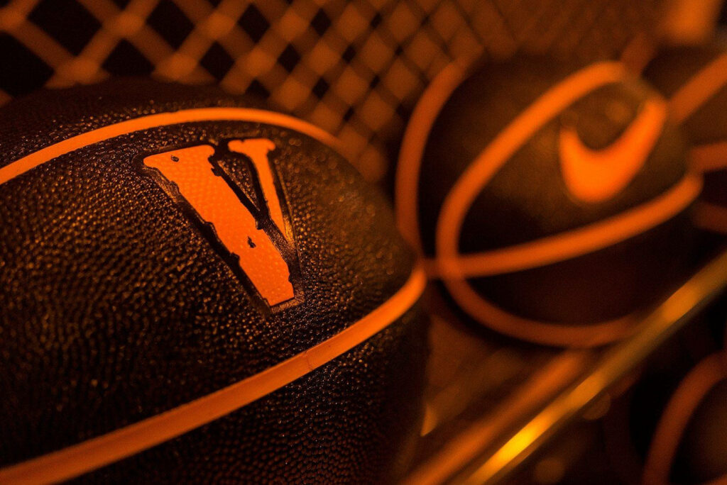 Unleashing the Heat: VLONE x Nike Basketball Wallpaper